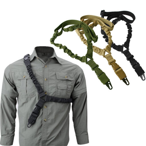 sling rope holster, shotgun, rifle