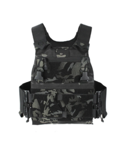 Black Camo Vest