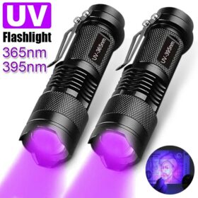 Mini UV Flashlight LED Ultraviolet Torch