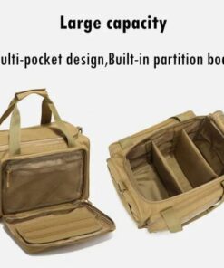 gun range bag capacity