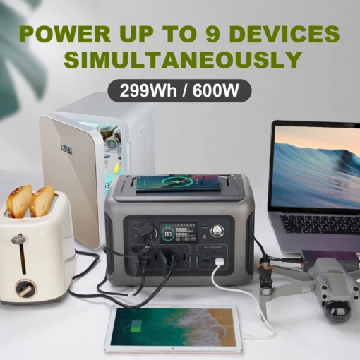 Portable Power Station R600 - Image 3