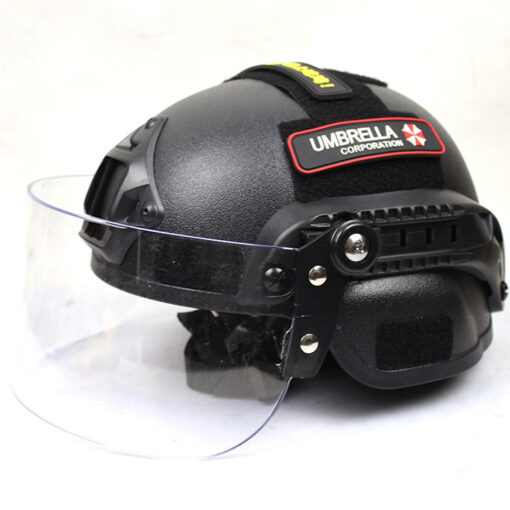 Umbrella Corporation Tactical Helmet – Limited Blackout Edition - Image 2