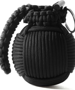 Tactical Paracord Survival Grenade – 24-in-1 Emergency Kit