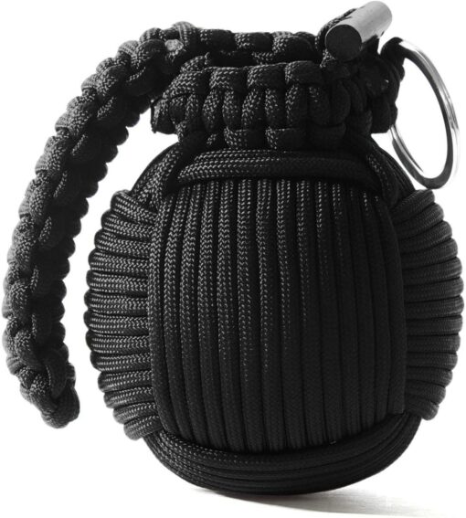 Tactical Paracord Survival Grenade – 24-in-1 Emergency Kit