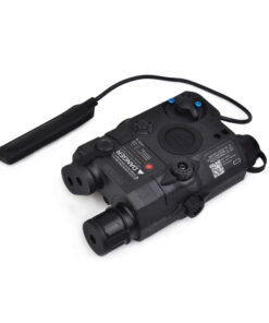 Tactical laser LED flashlight