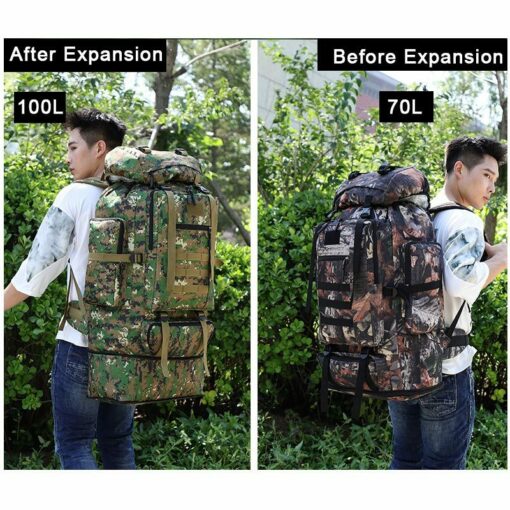 High-capacity military camouflage tactical pack - Image 5