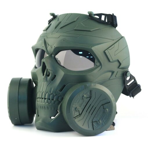 Reaper X Skull Gas Mask – Tactical Fear Redefined - Image 6