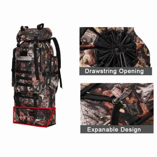High-capacity military camouflage tactical pack - Image 2