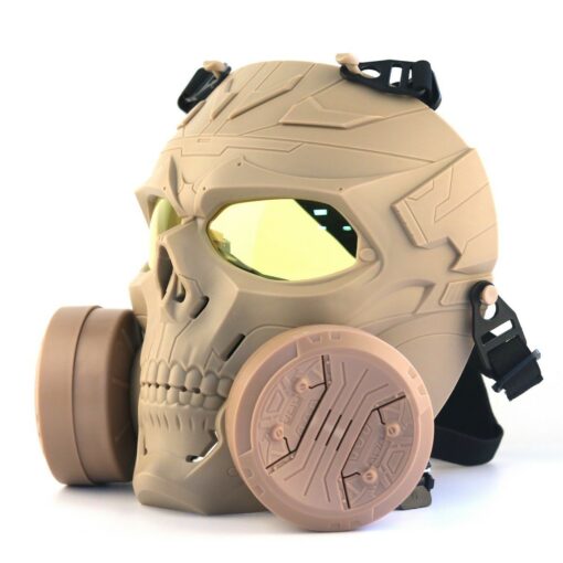 Reaper X Skull Gas Mask – Tactical Fear Redefined - Image 7