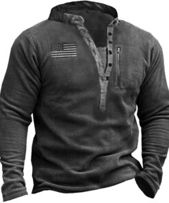 Tactical Quarter-Zip Fleece Pullover